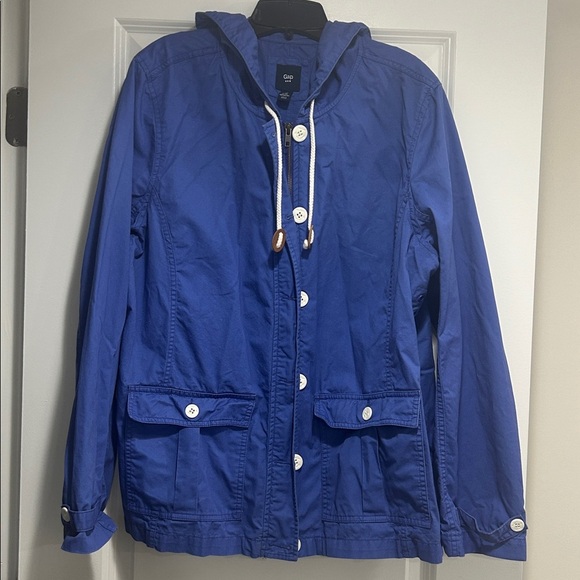 GAP Jackets & Blazers - GAP Nautical Periwinkle Jacket